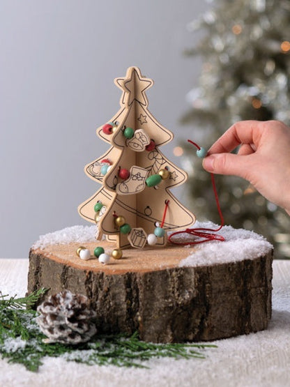 Ganz-Christmas Tree Wooden Diy 32Pc& 6.5"Hx11985