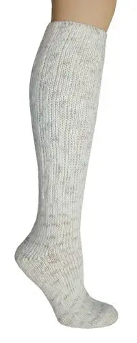 Boot Sock Cotton Rag Ivory One Size R11
