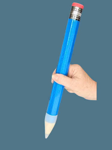 Children's-12" Pencils in 5 colors - X-Large 