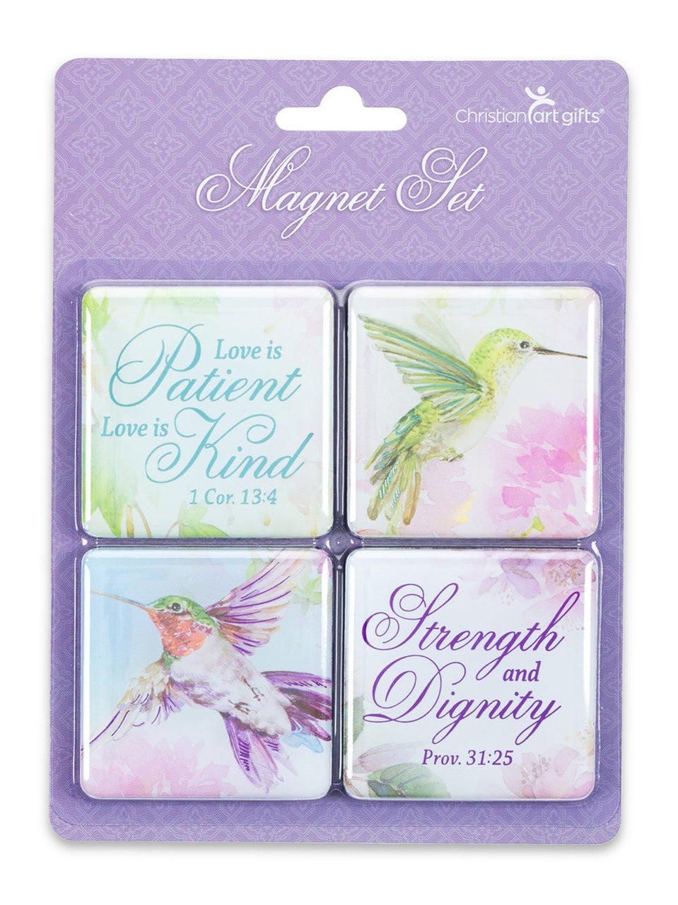 Magnet Set Strength & Dignity Hummingbird Mgs079