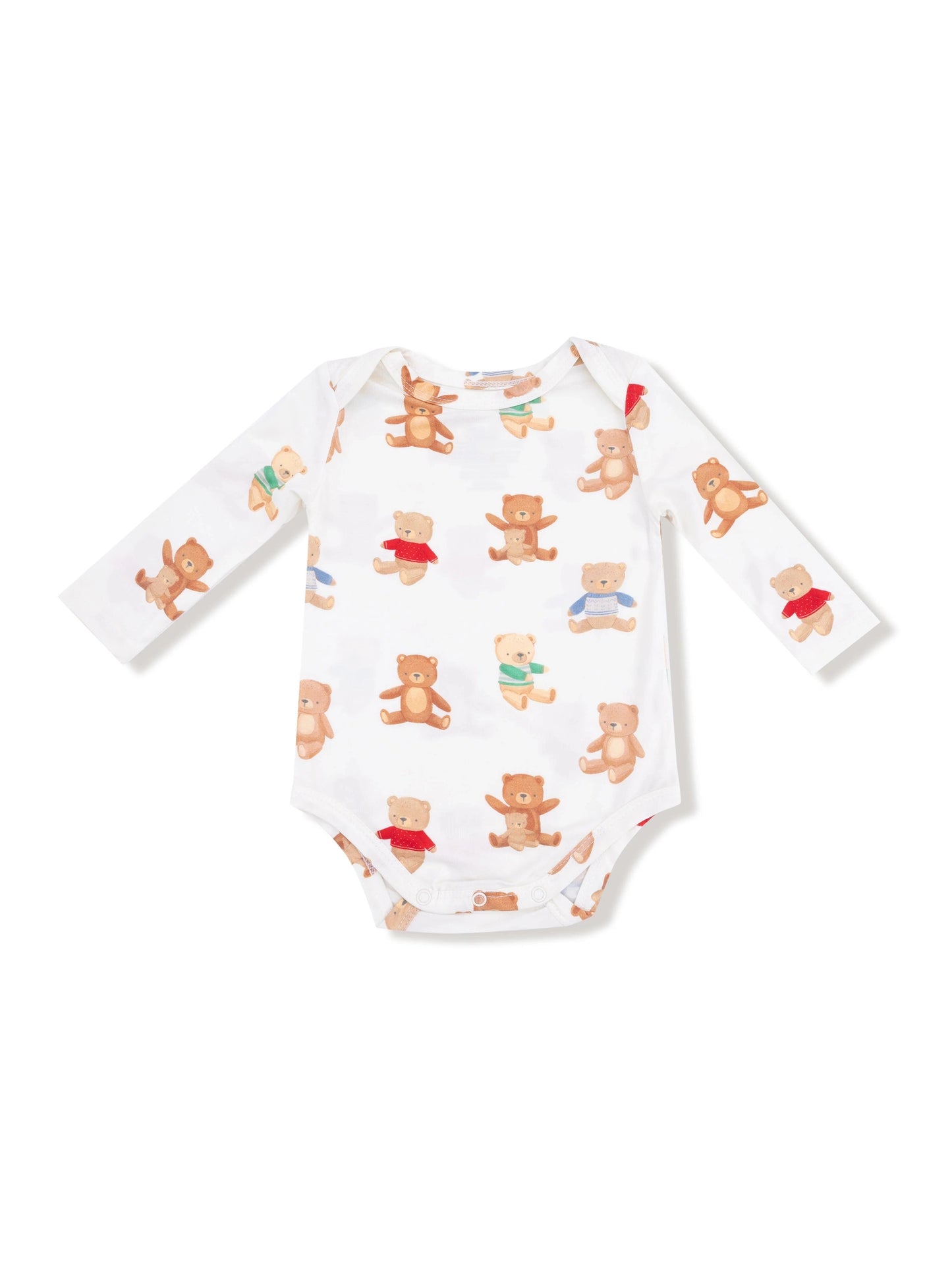Lap Shoulder Body Suit&nbsp; Teddy Bear 147-F25-Tbc