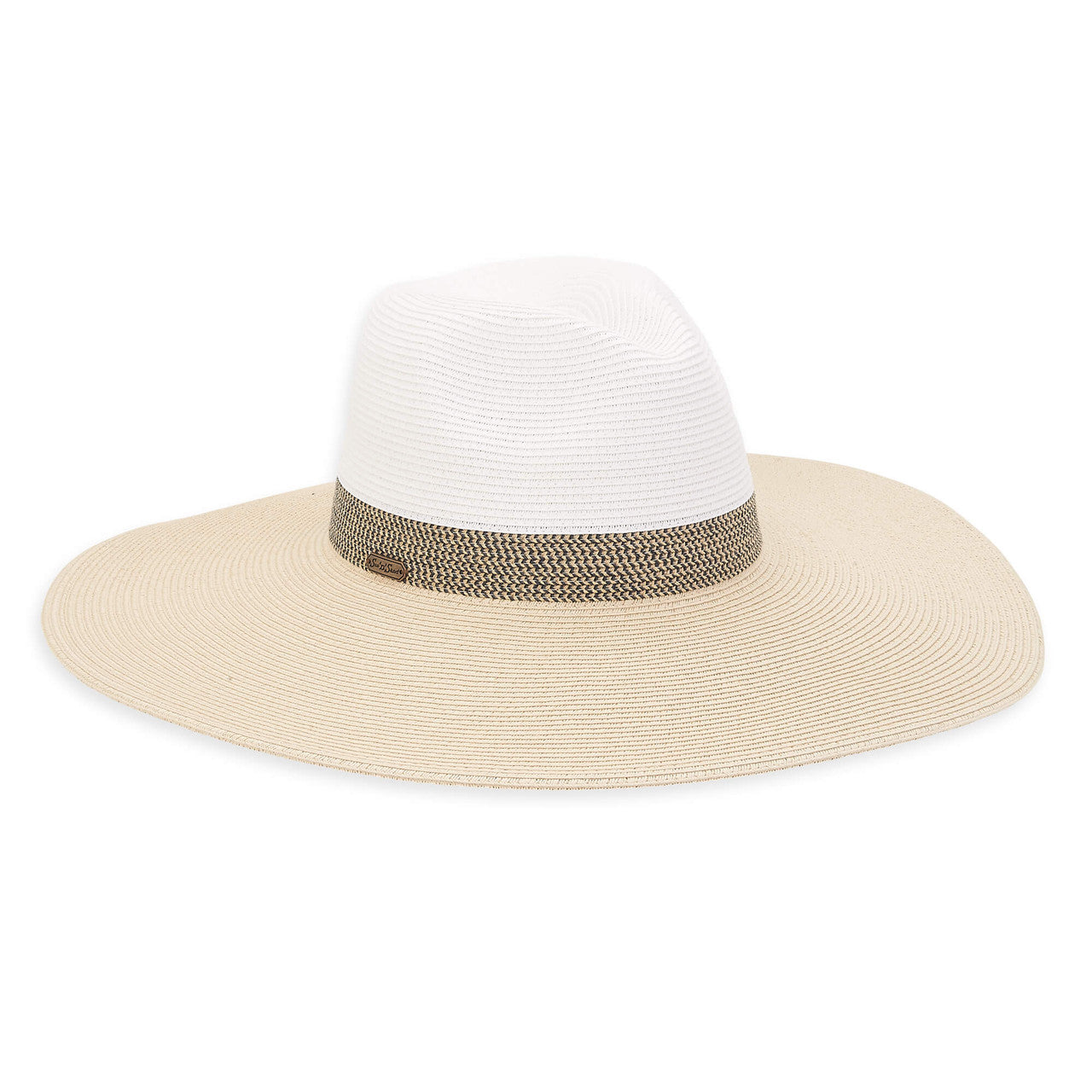 Hat White Paperbraid Safari Brim Women's HH2561A 