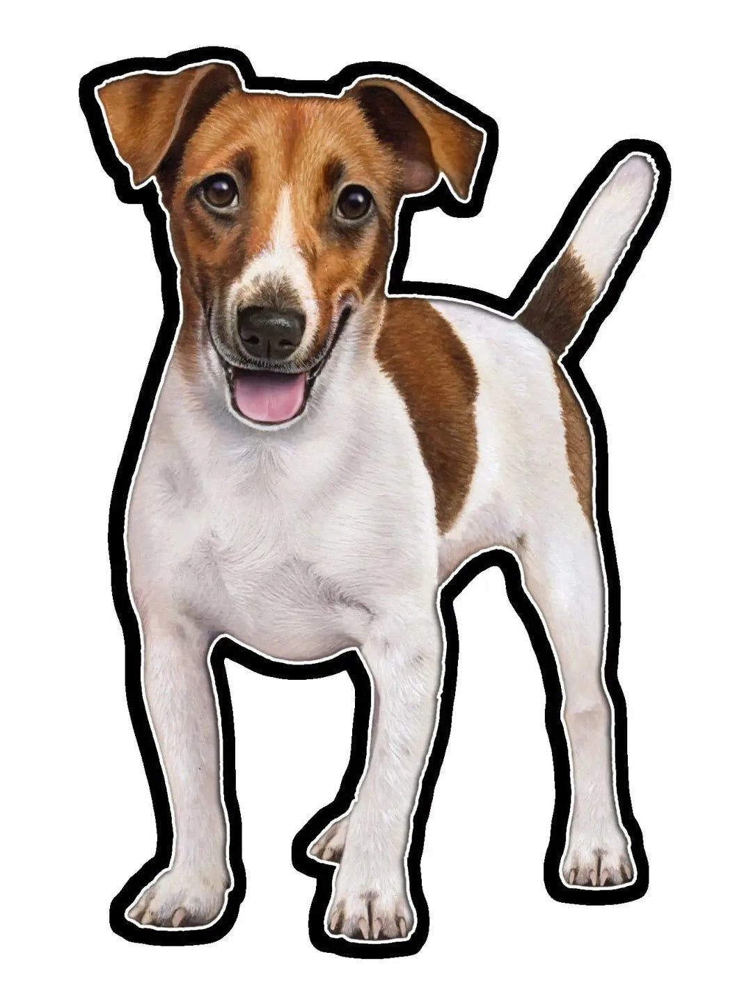 Vinyl Sticker&nbsp; Jack Russell Dog 788-17