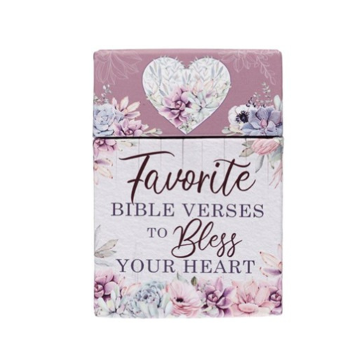 Cards Box Of Blessing's Bless The Heart Bible Verses bx134