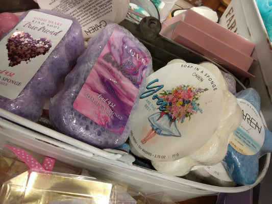 Bath & Shower Sponge Soap Collection 