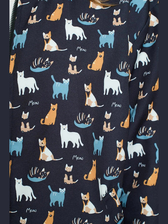 Jacket Cats Zipper front  JA-25 