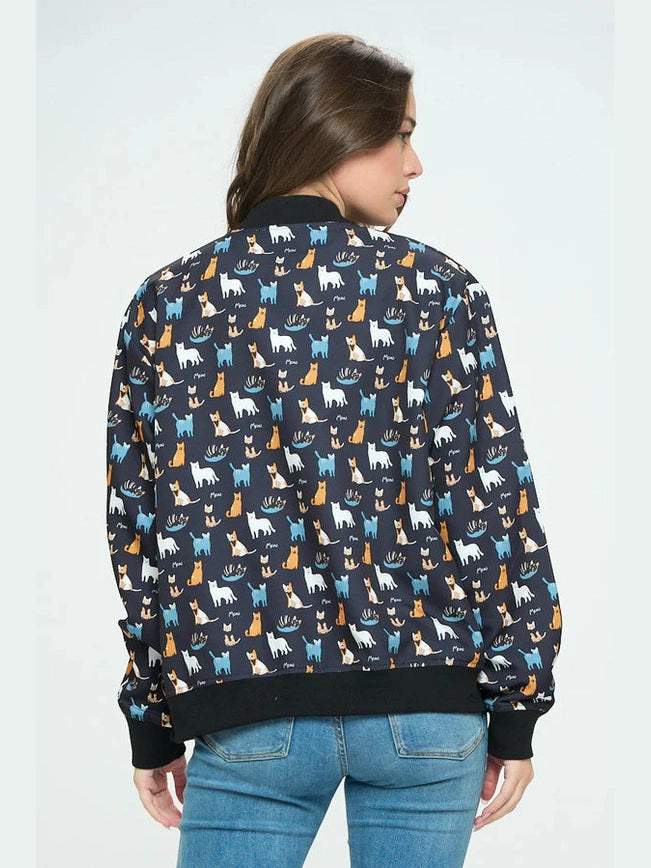 Jacket Cats Zipper front  JA-25 