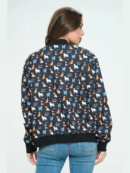 Jacket Cats Zipper front  JA-25 