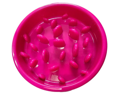 8" Dog Food Bowl-3 Colors 