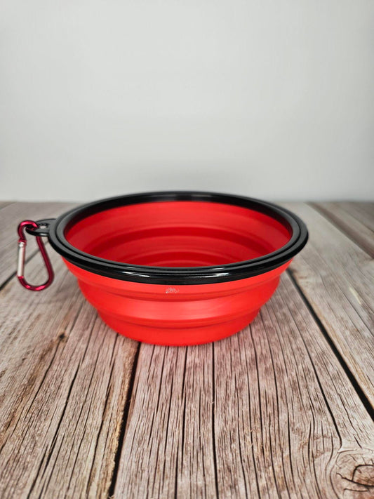 Collapsible Pet Travel Bowls-5 Colors 