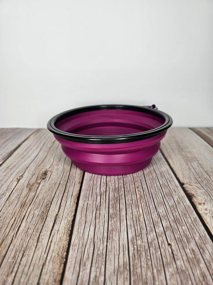 Collapsible Pet Travel Bowls-5 Colors 