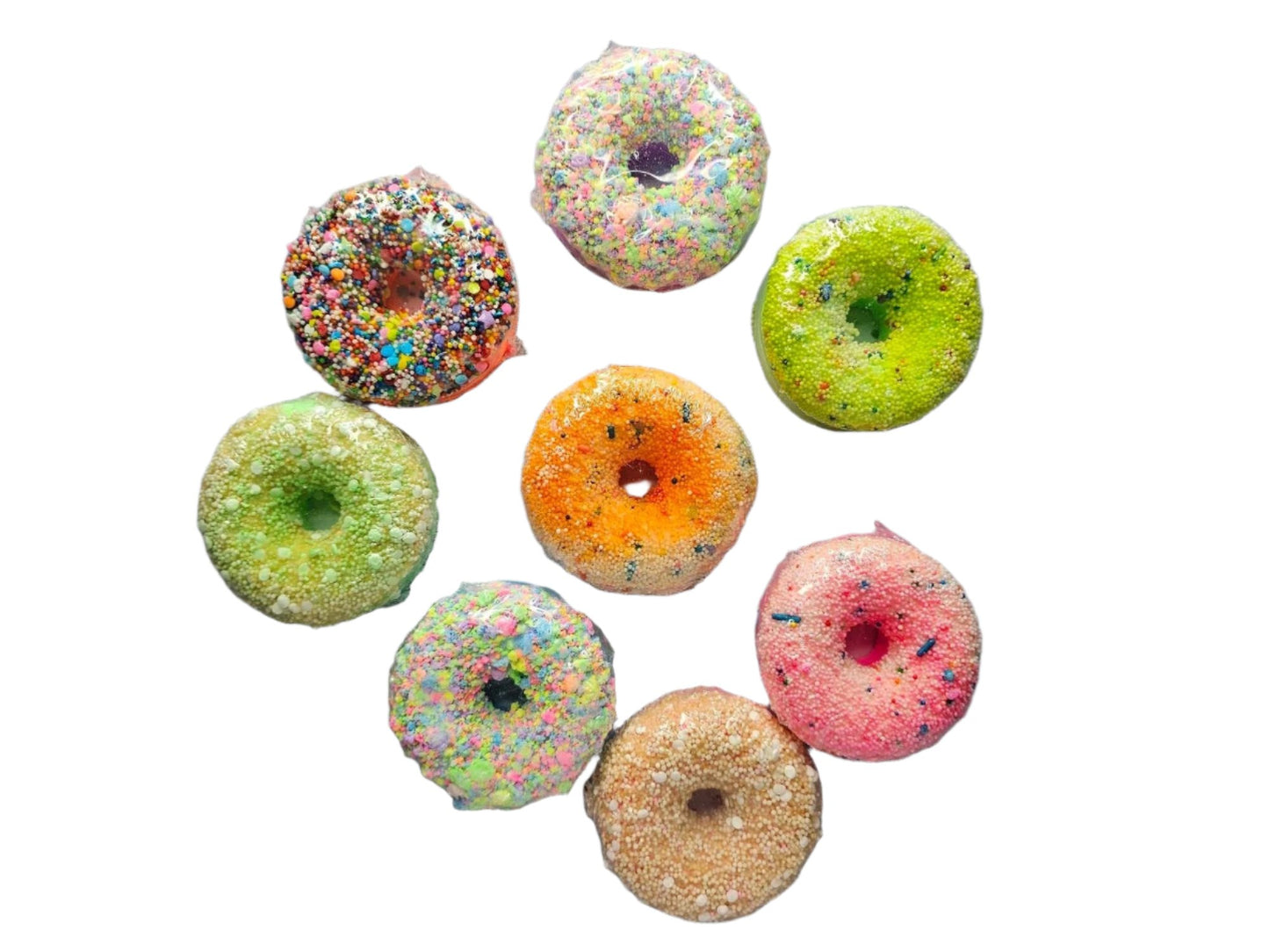 Donut Bath Bombs - Strawberry, Pinneapple, Unicorn, Peach & More! 