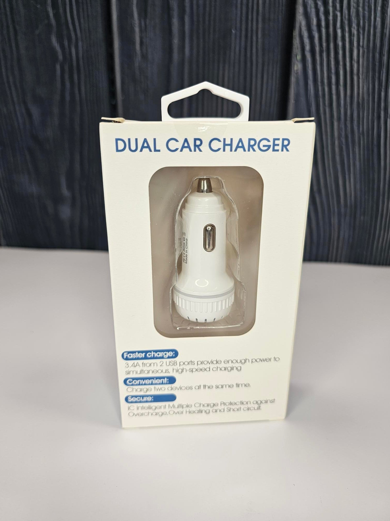 Dual Pot Car Charger-usb+usbc-pd Port-65301 