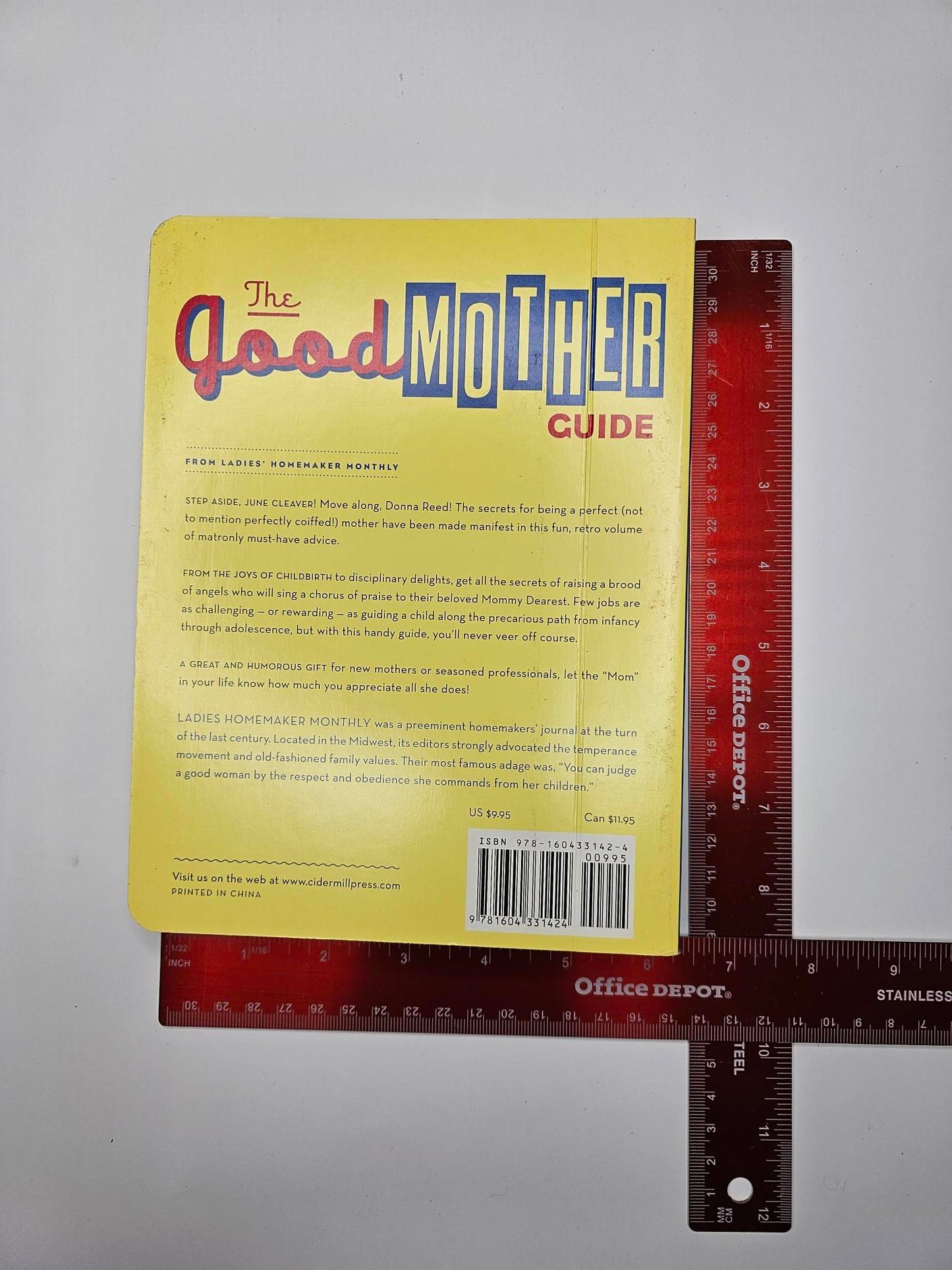 Good Mother Guide - hard cover book - hard cover pages - Harper pub-00995 