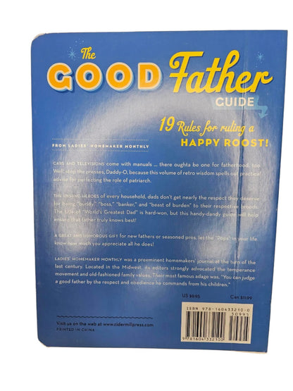 Good Father Guide - Hard cover book - board book, ruling a happy rust-50995 