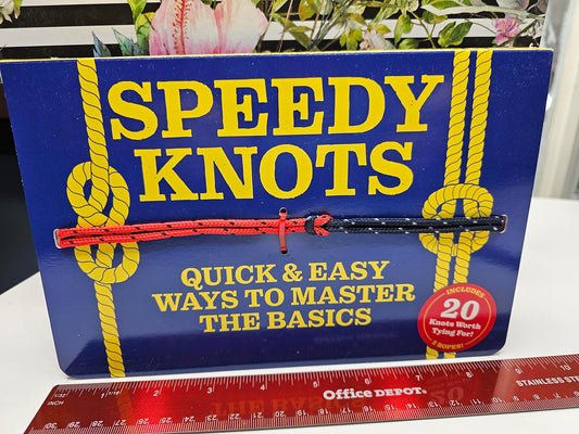 Speedy Knots Kit - hard cover hard book - Men - Dad - Gift - Harper pub-51695 