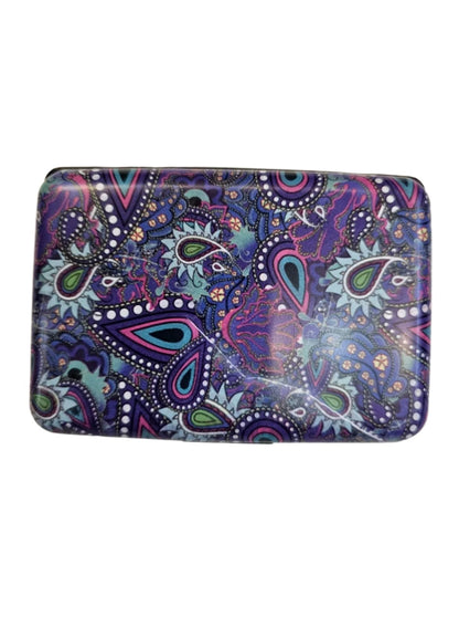 Armored Wallet - Blue Paisley - 71234 