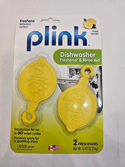 Plink dishwasher freshener & Rinse aid - Lemon 