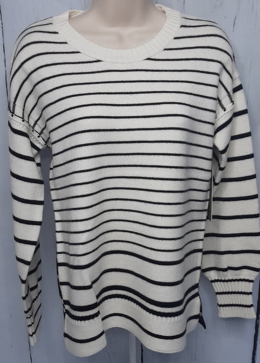 Sweater-Black/White-Women's-M14208km 