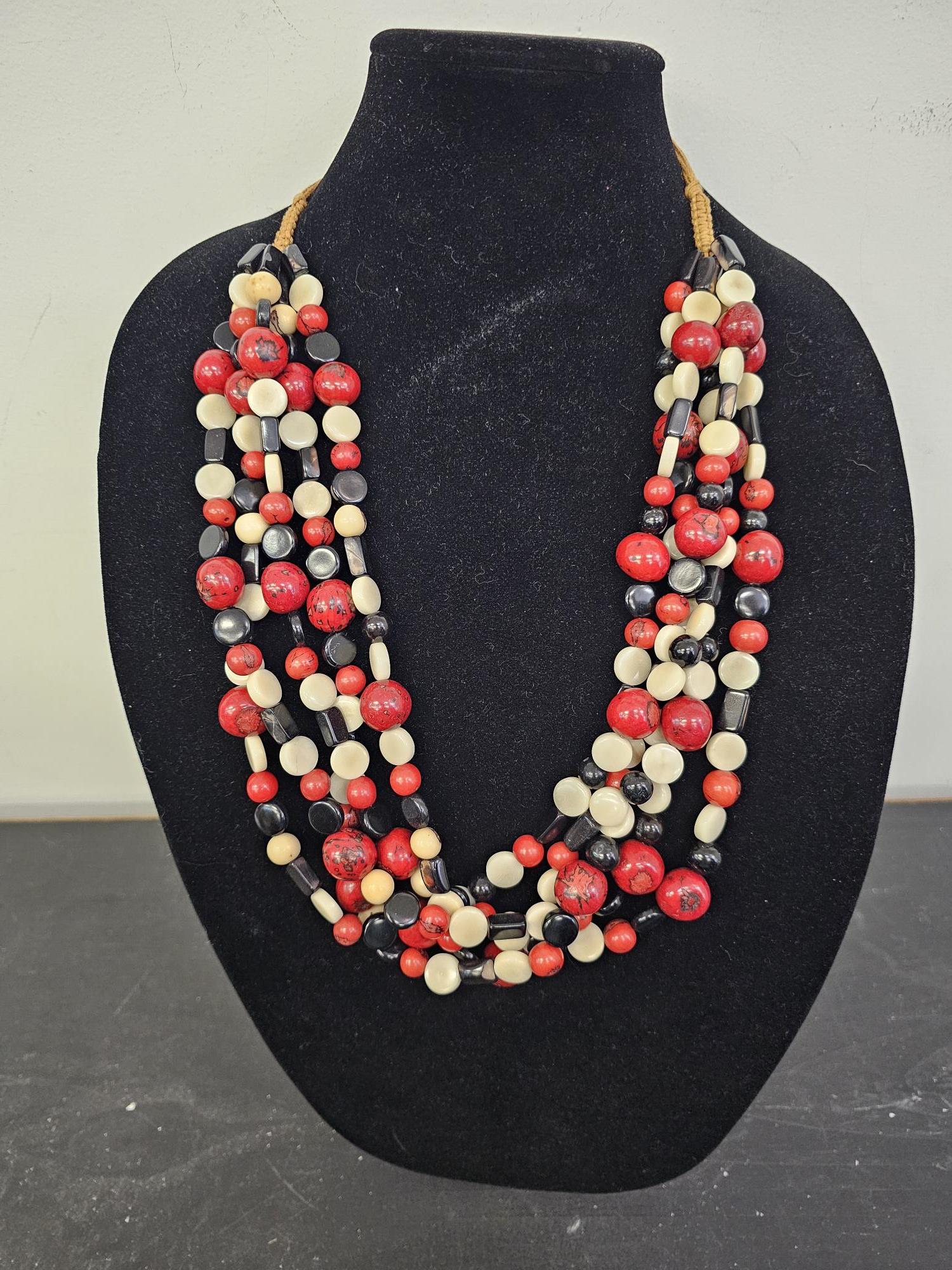 Tagua Necklace - SC1000-RO combo 