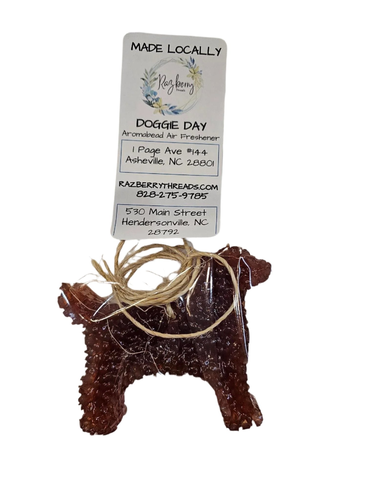 Air Fresher - Aromabead - Dog  - Brown 