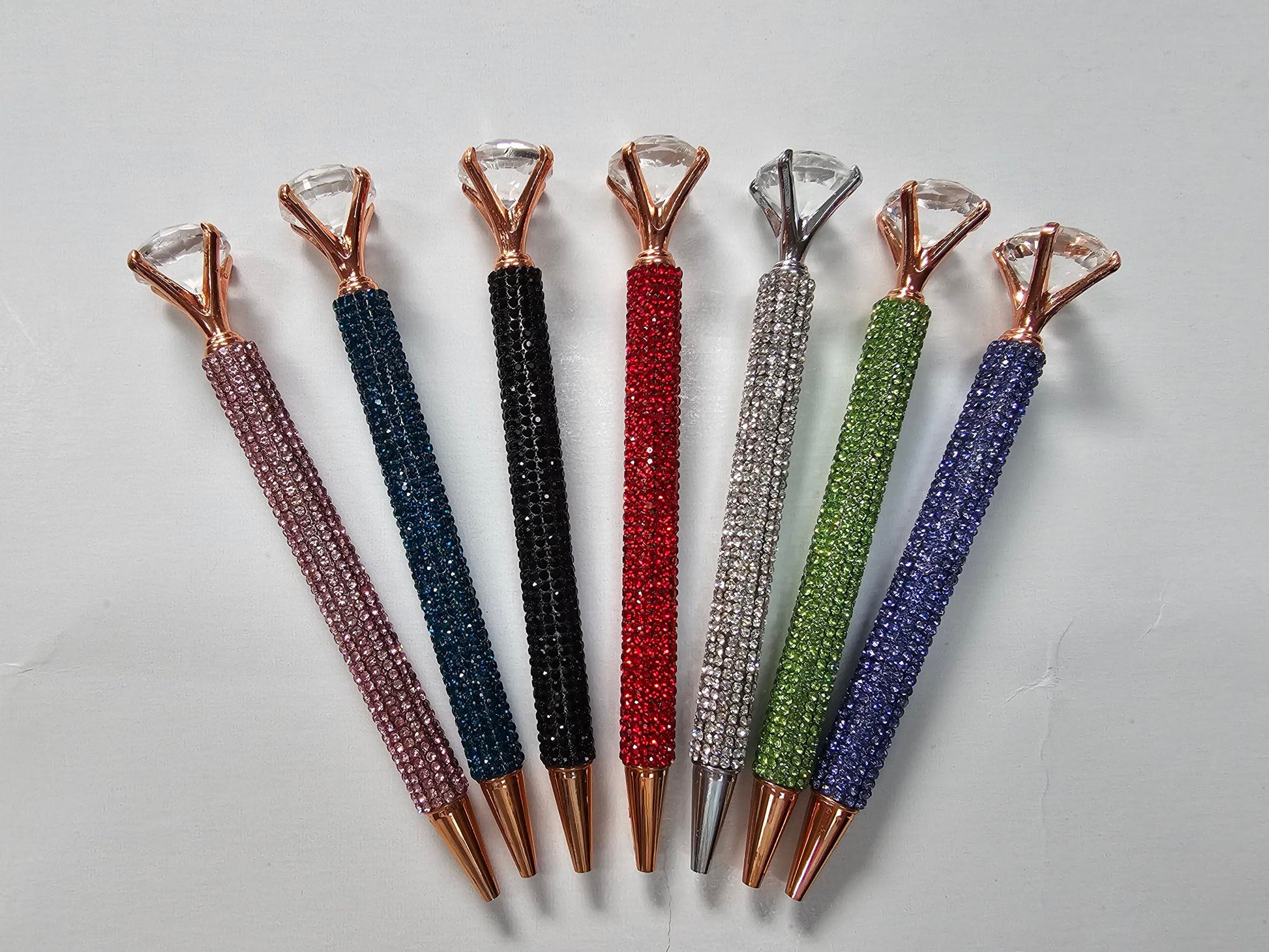 Pens Diamond top Glitter many colors 