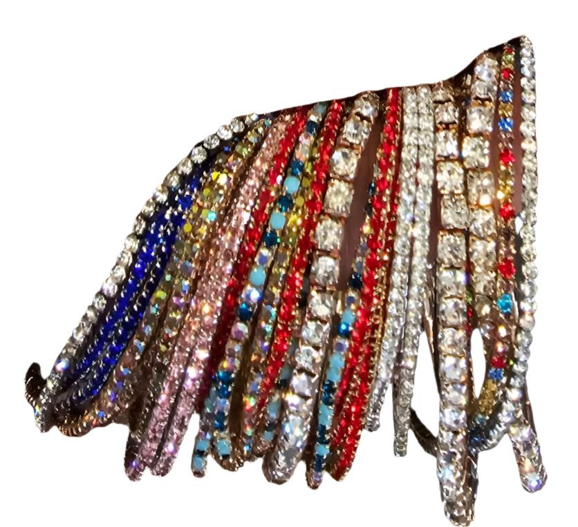 Bracelet Skinny Glitter many colors 