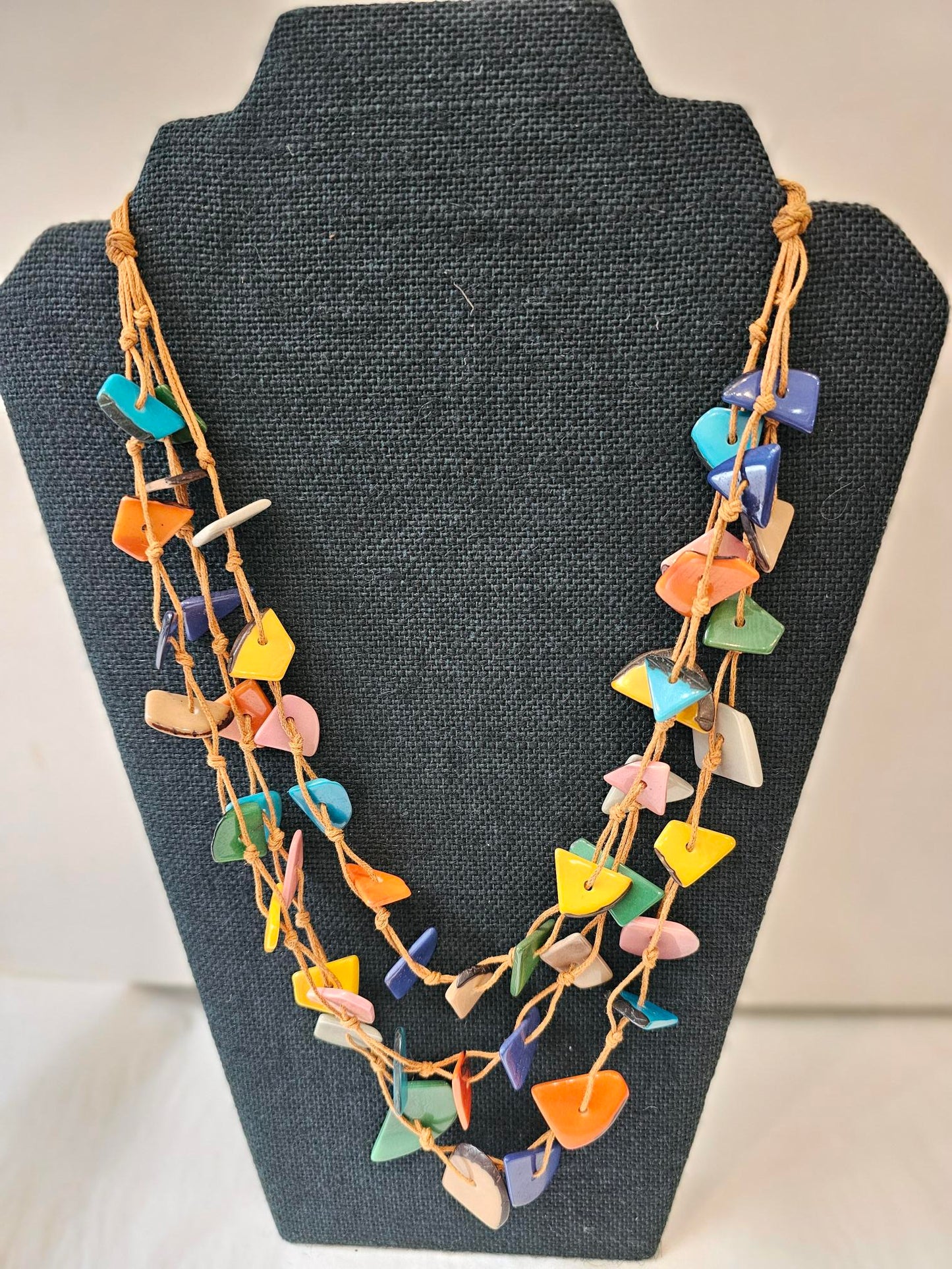 Tagua Necklace - SC1704-MULTI 