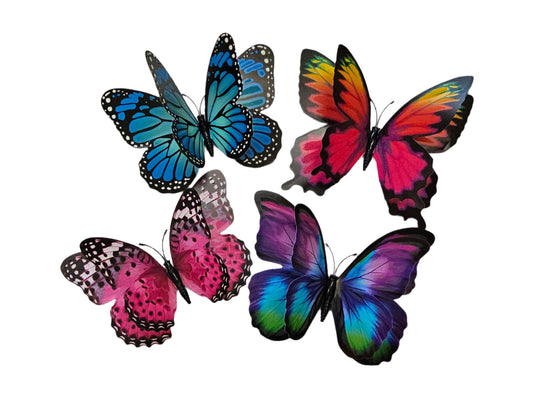 Butterfly  Magnets   Glow in the Dark 