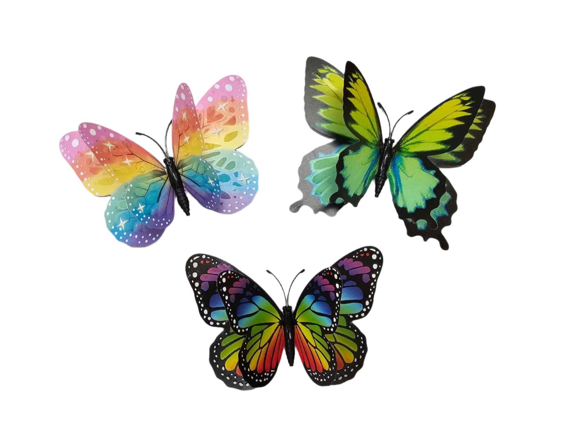 Butterfly  Magnets   Glow in the Dark 