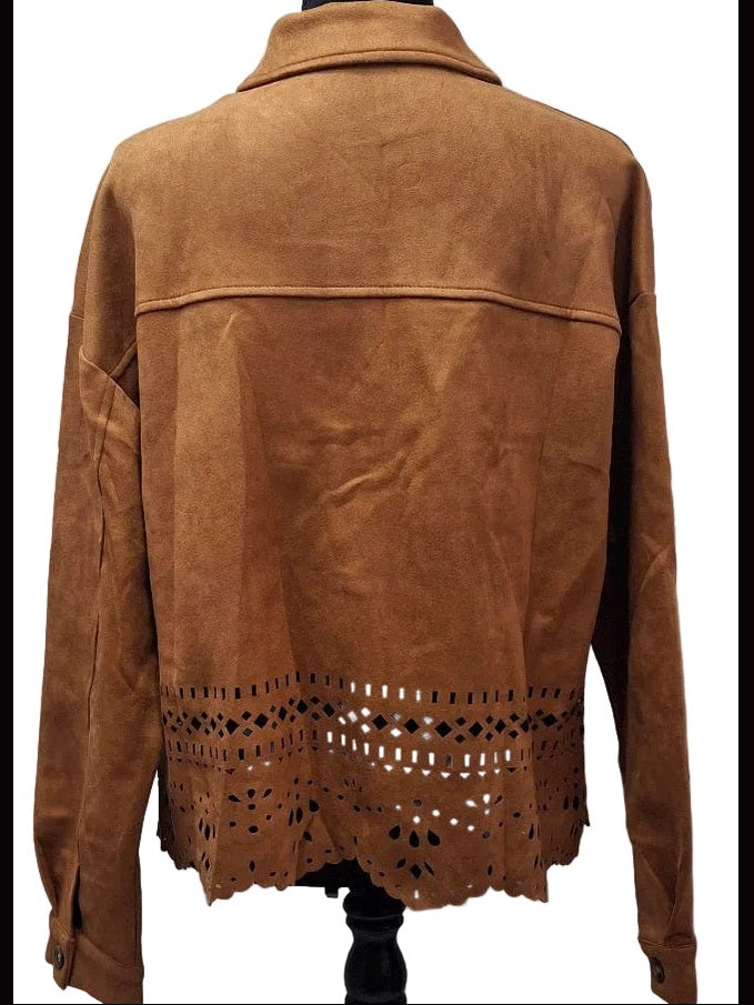 Jacket Ultra Swade Button Front 2 Pocket Long Sleeve Women's RTBFLJ