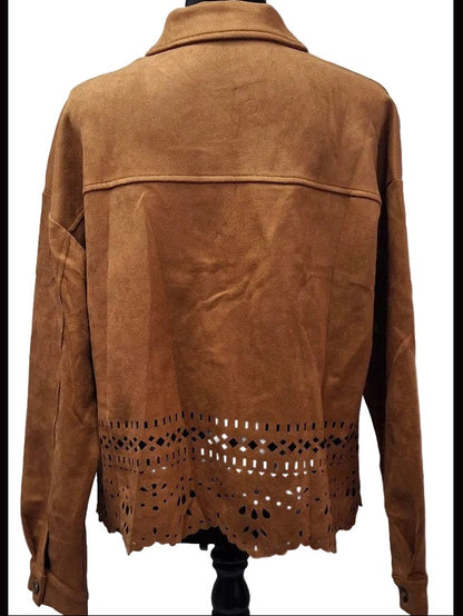Jacket Ultra Swade Button Front 2 Pocket Long Sleeve Women's RTBFLJ
