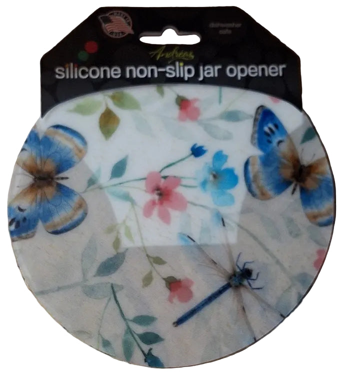 Andreas- Jar Opener 142 White Butterfly Floral