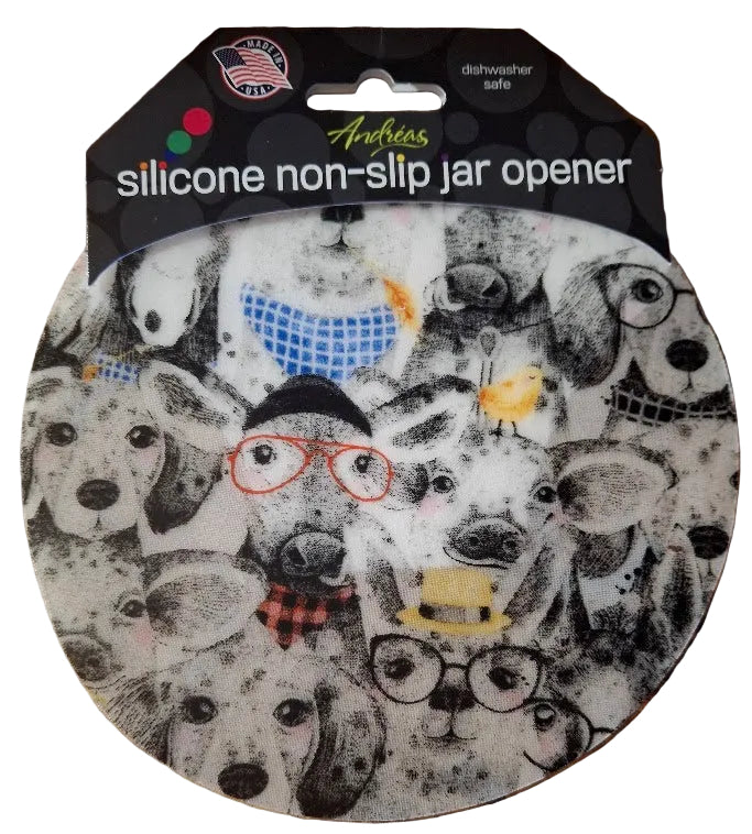 Andreas- Jar Opener 143 Dog Faces White/Black