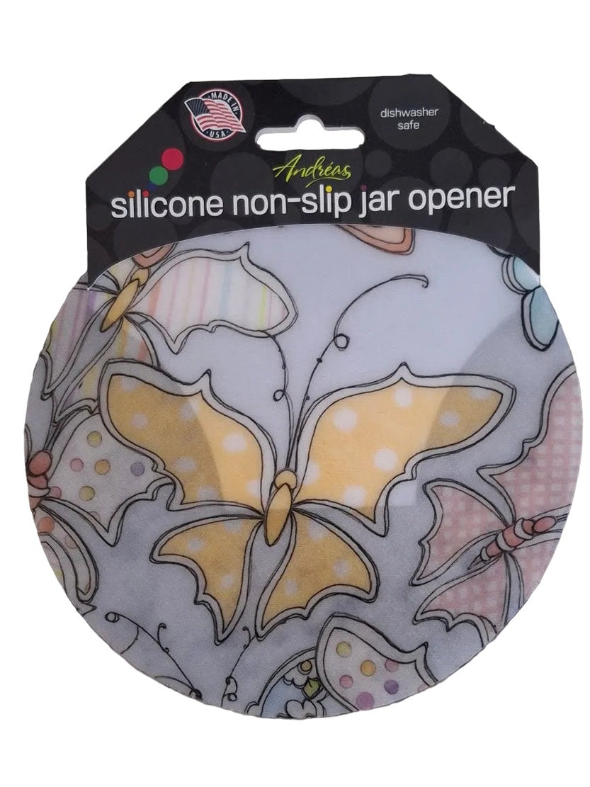 Jar Opener 160 Light Blue Butterfly