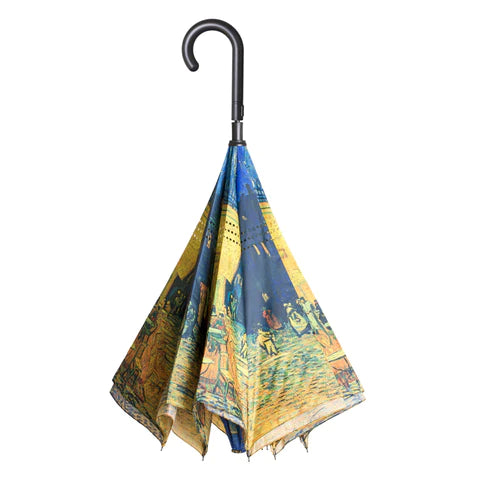 Umbrella - Reverse Close - Van Gogh Cafe -20266rc 