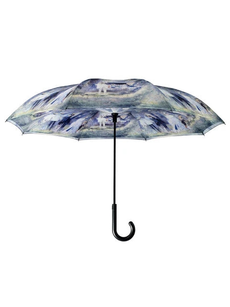 Umbrella Renoir In The Park At St Cloud Reverse Close Stick Umbrella 20269Rc 