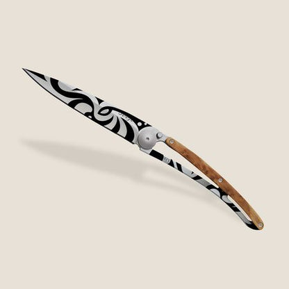 Pocket Knife  Tribal Juniper Wood 1cb000020 
