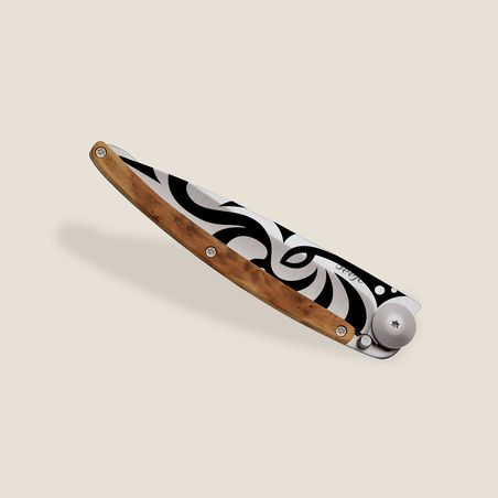 Pocket Knife  Tribal Juniper Wood 1cb000020 