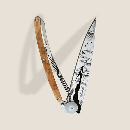 Pocket Knife  Climbing Juniper Wood-1cb000031 