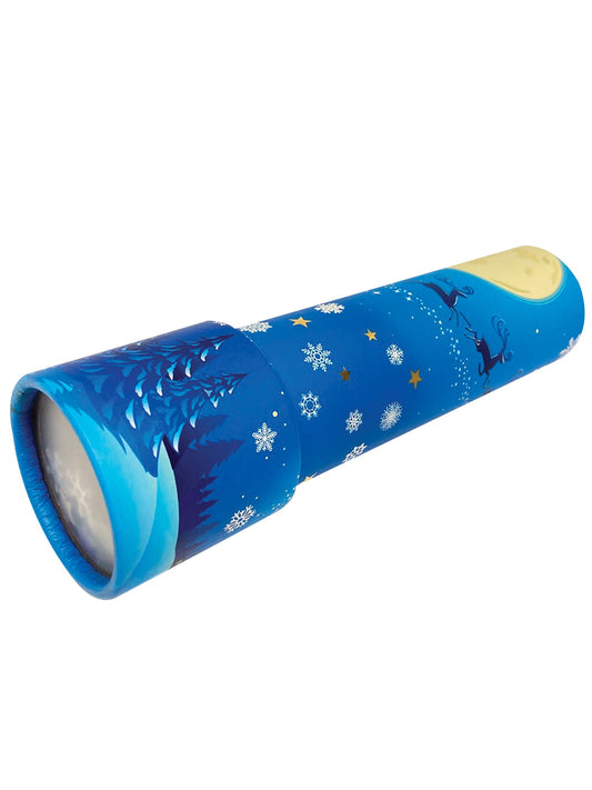 Kaleidoscope Christmas Winter Wonderland Blue 009271