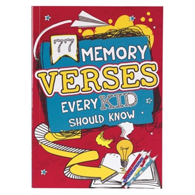 Book 77 Memory Verses Children's Kds710