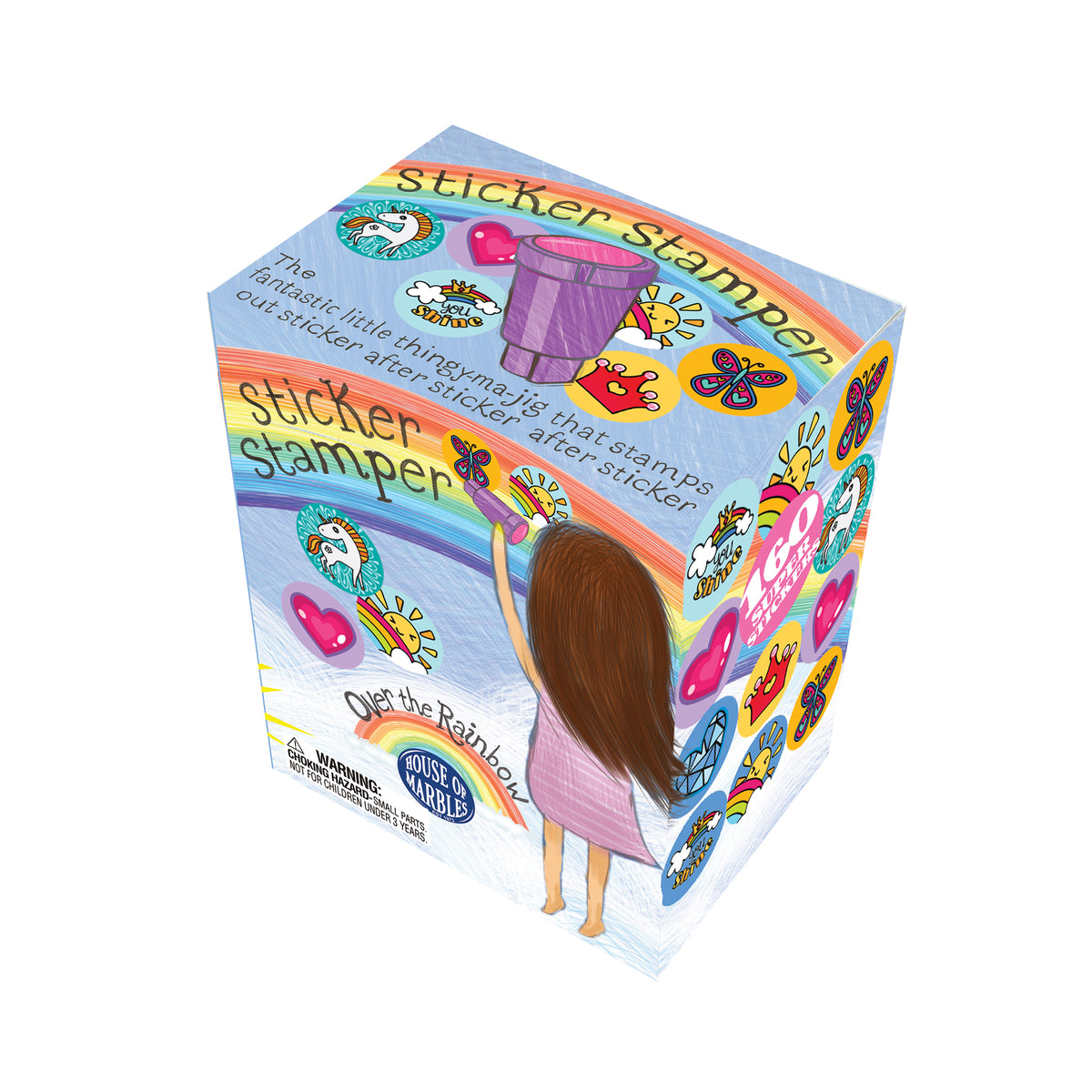 Rainbow Sticker Stamper w160 Stickers Children's 213266