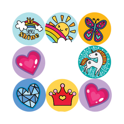 Rainbow Sticker Stamper w160 Stickers Children's 213266