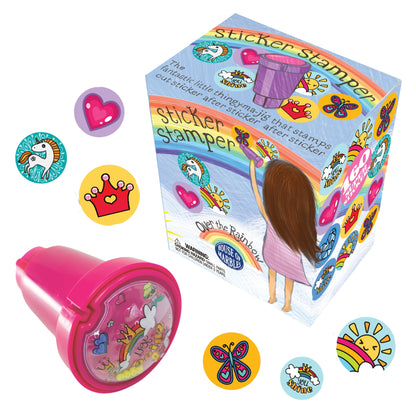 Rainbow Sticker Stamper w160 Stickers Children's 213266