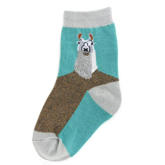 Kid's Socks Two Sizes available  Llama    6860 