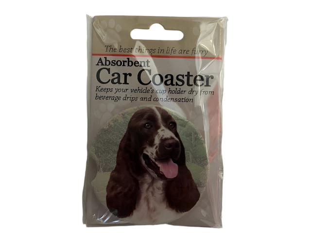 Car Coaster  Springer Spaniel Dog   231 - 42 