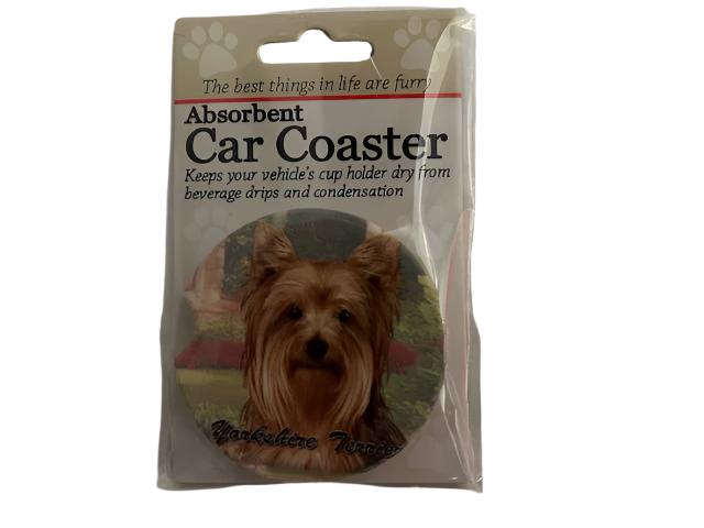 Car Coaster  Yorkie Dog  231 - 46 