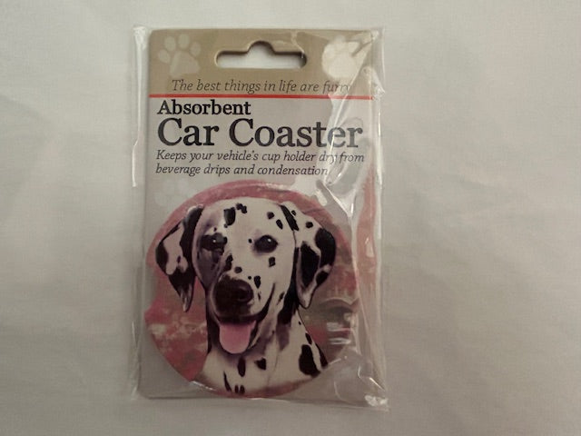 Dog Breed Car Coasters -Dalmation 