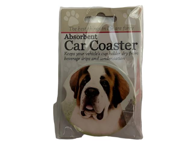 Car Coaster  St Bernard Dog     231 - 50 